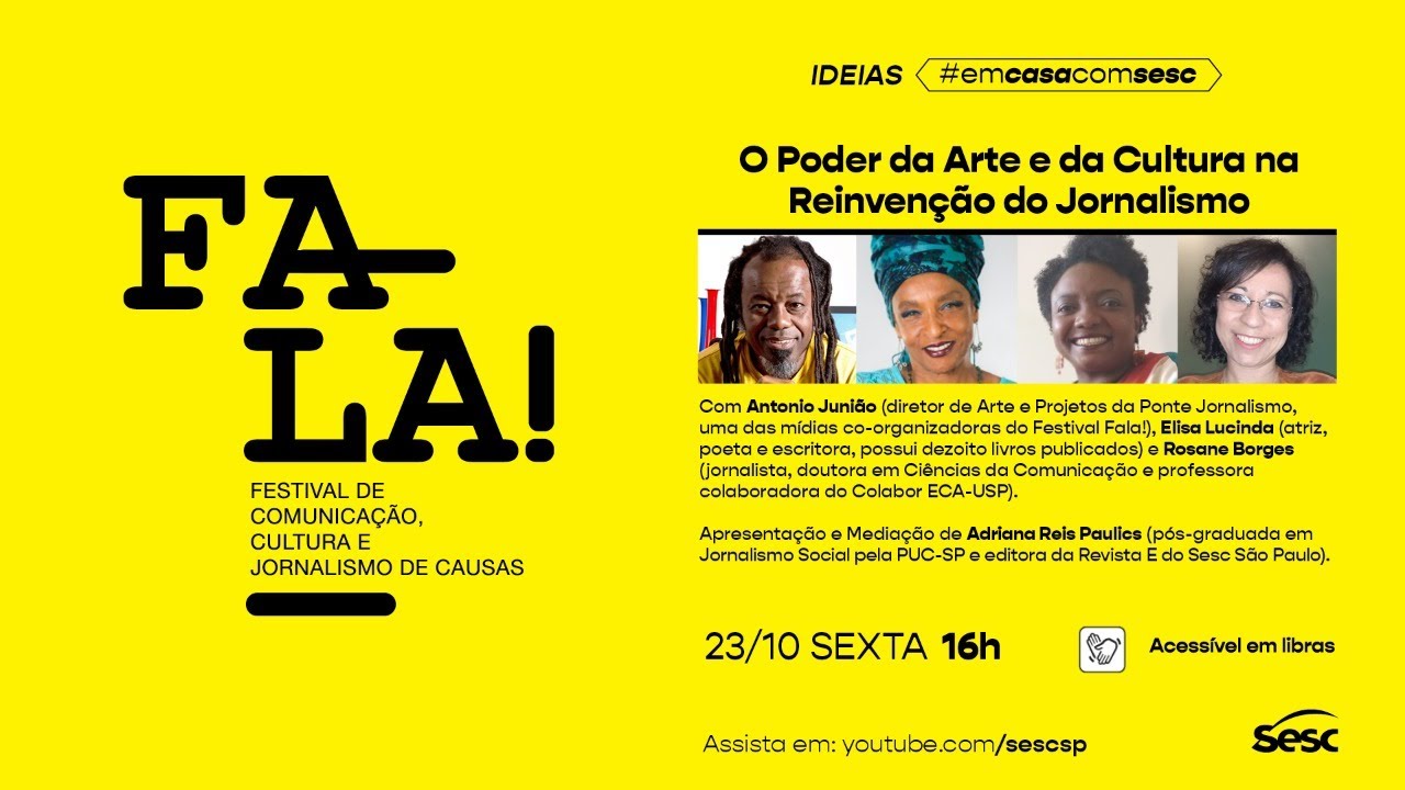 Festival FALA! impulsiona o jornalismo de causas