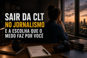 Sair da CLT no jornalismo e a escolha que o medo faz por você