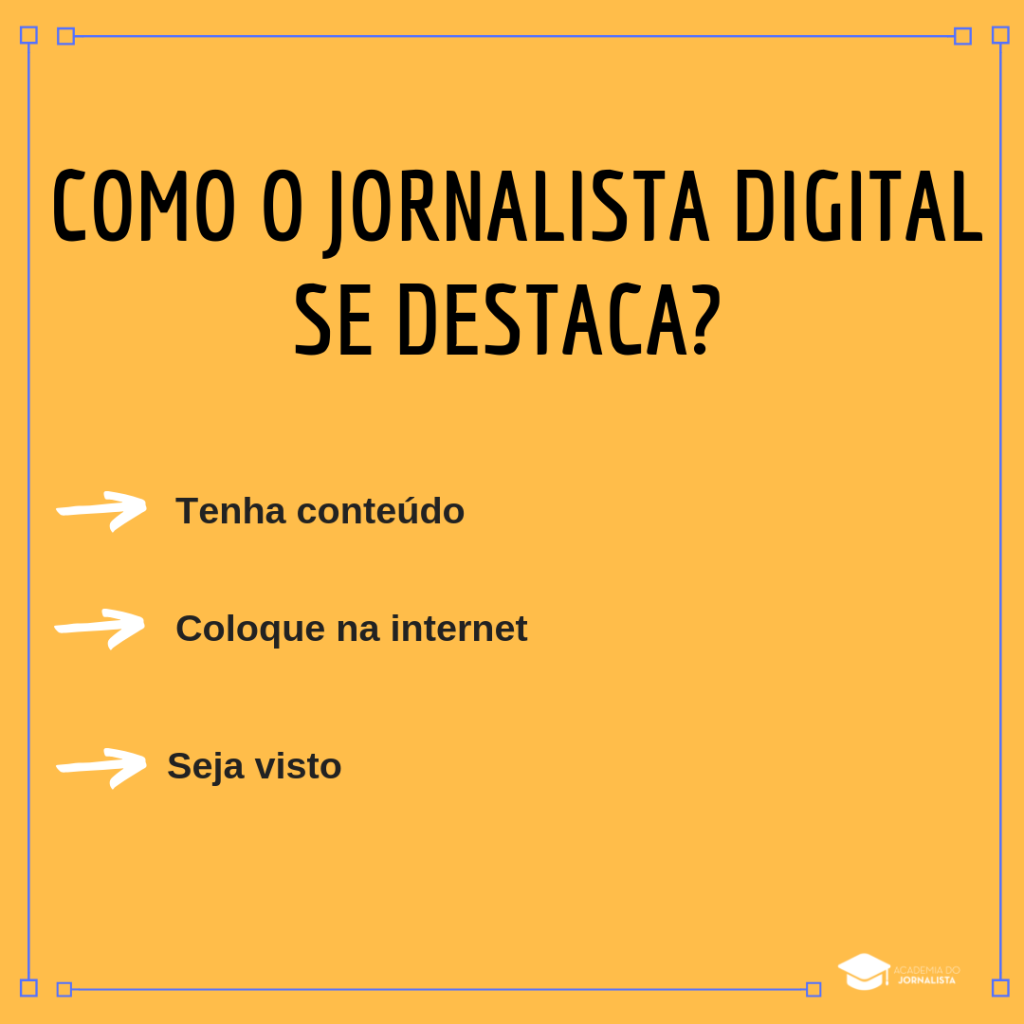 Como se destacar sendo um Jornalista Digital