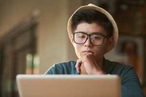 Checking e-mails