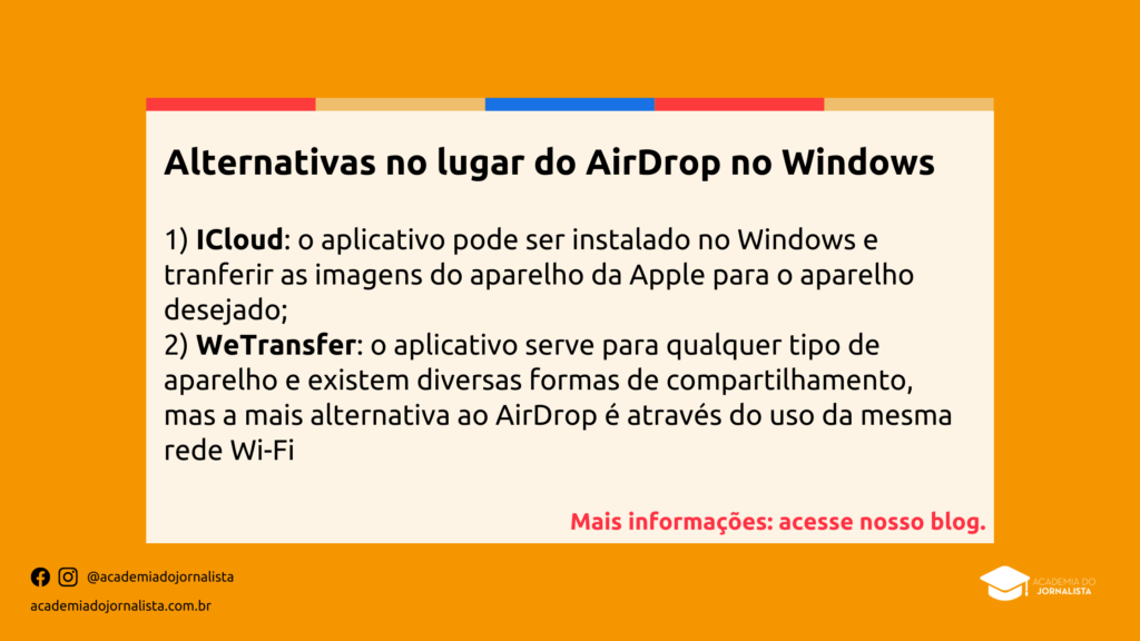 Como utilizar o AirDrop no Windows