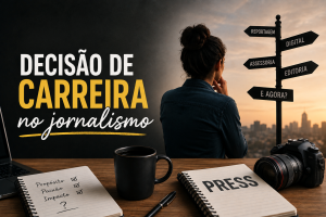 Decisão de carreira no jornalismo quando falta certeza